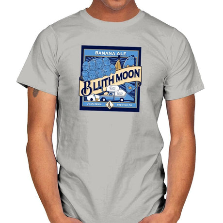 Bluth Moon Exclusive - Mens T-Shirts RIPT Apparel Small / Ice Grey