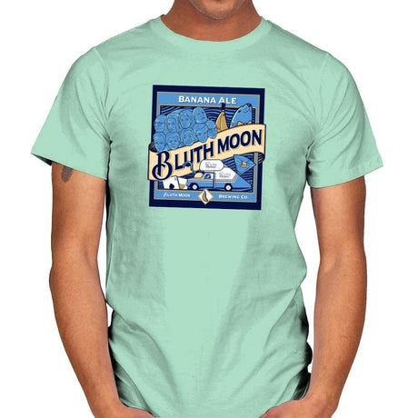 Bluth Moon Exclusive - Mens T-Shirts RIPT Apparel Small / Mint Green