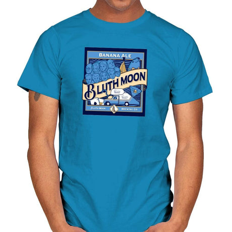 Bluth Moon Exclusive - Mens T-Shirts RIPT Apparel Small / Sapphire