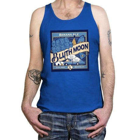 Bluth Moon Exclusive - Tanktop Tanktop RIPT Apparel X-Small / True Royal