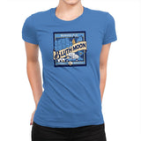 Bluth Moon Exclusive - Womens Premium T-Shirts RIPT Apparel Small / Tahiti Blue