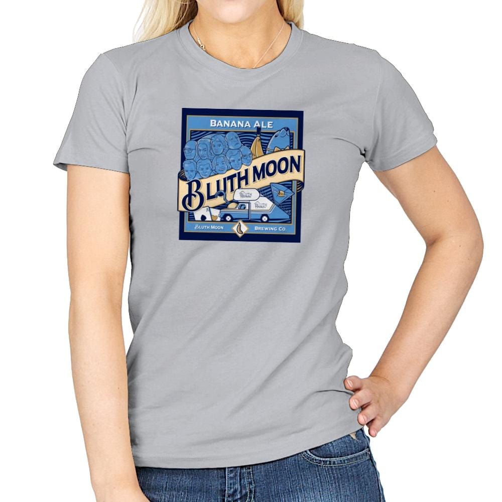 Bluth Moon Exclusive - Womens T-Shirts RIPT Apparel Small / Sport Grey