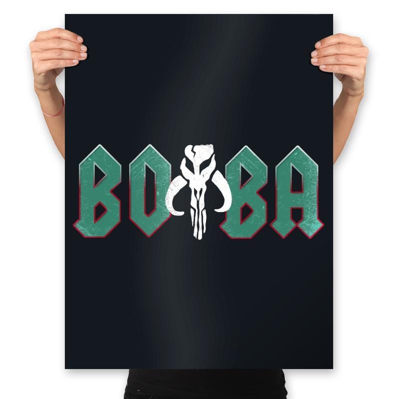 BO BA - Prints Posters RIPT Apparel 18x24 / Black