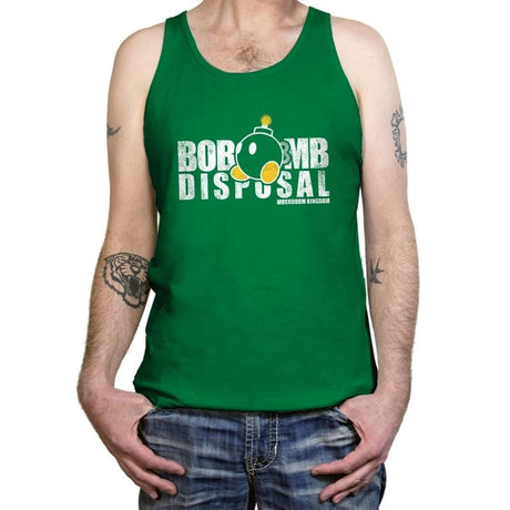 Bob-omb Disposal Exclusive - Tanktop Tanktop RIPT Apparel X-Small / Kelly