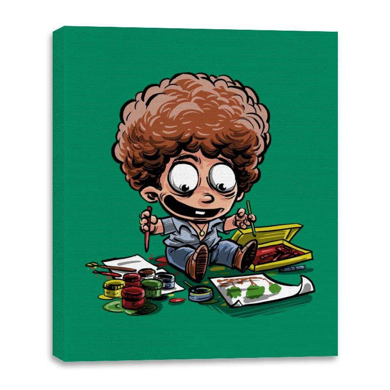 Bob's Early Paintings - Canvas Wraps Canvas Wraps RIPT Apparel 16x20 / Kelly
