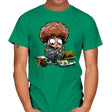Bob's Early Paintings - Mens T-Shirts RIPT Apparel Small / Kelly