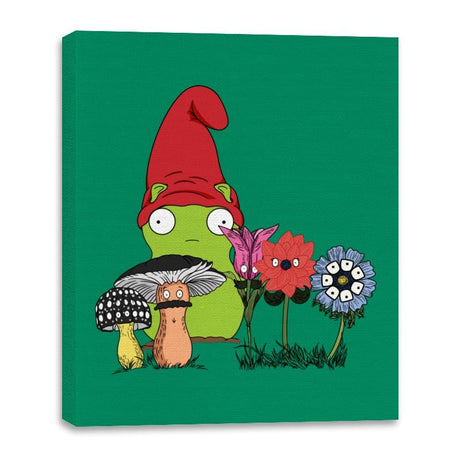 Bob’s Garden - Canvas Wraps Canvas Wraps RIPT Apparel 16x20 / Kelly