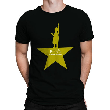 Bob's The Musical - Mens Premium T-Shirts RIPT Apparel Small / Black