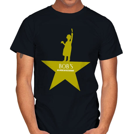 Bob's The Musical - Mens T-Shirts RIPT Apparel Small / Black