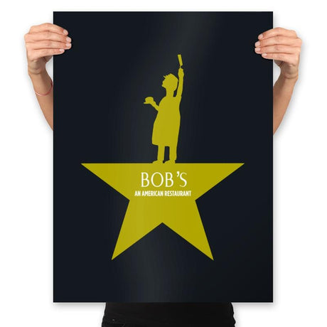 Bob's The Musical - Prints Posters RIPT Apparel 18x24 / Black