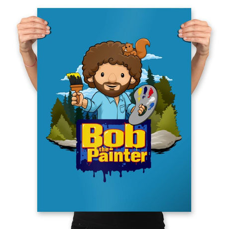 Bob The Painter - Prints Posters RIPT Apparel 18x24 / Sapphire
