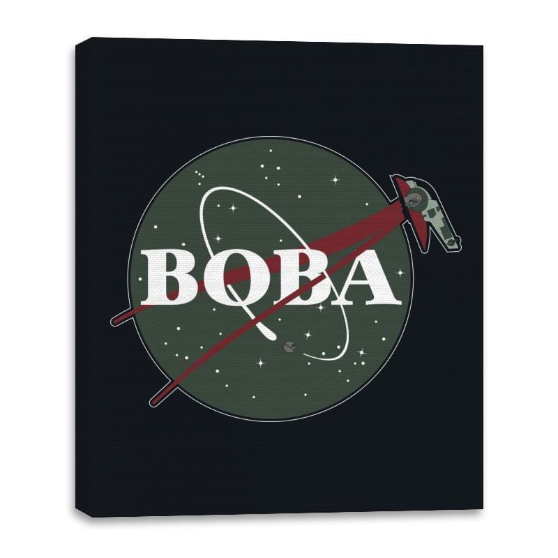 BOBA - Canvas Wraps Canvas Wraps RIPT Apparel 16x20 / Black
