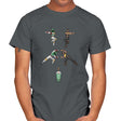 Boba T - Mens T-Shirts RIPT Apparel Small / Charcoal