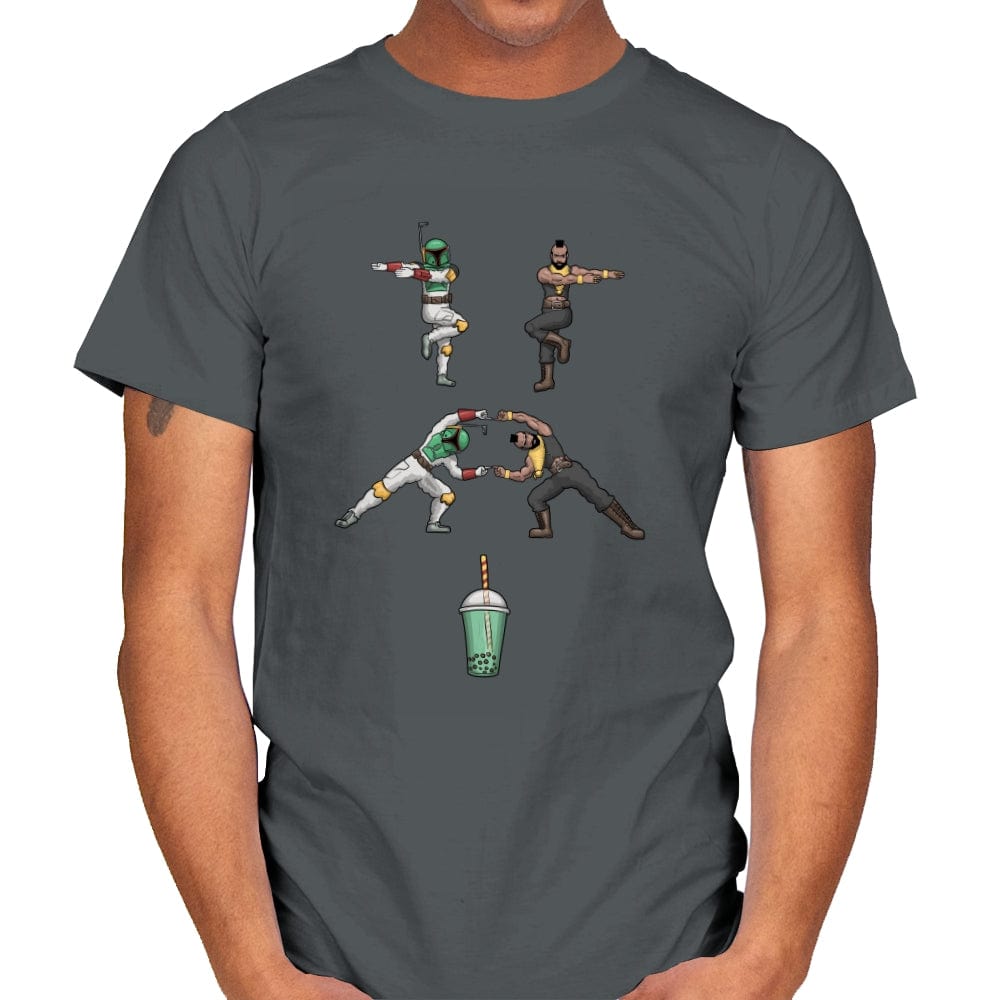 Boba T - Mens T-Shirts RIPT Apparel Small / Charcoal