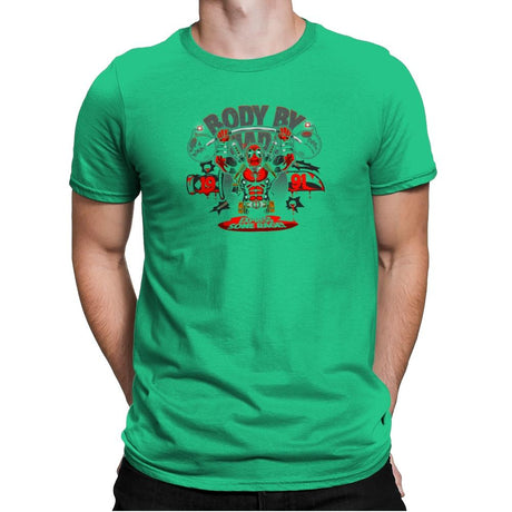 Body by Wade Exclusive - Mens Premium T-Shirts RIPT Apparel Small / Kelly Green