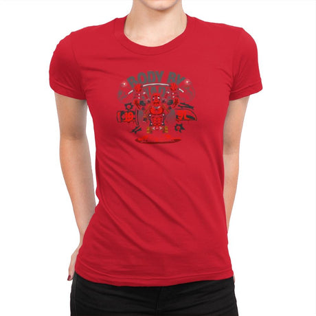 Body by Wade Exclusive - Womens Premium T-Shirts RIPT Apparel Small / Red