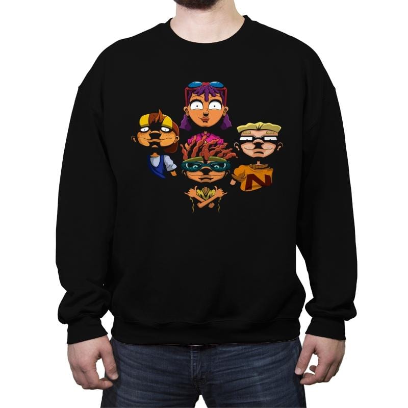 Bohemian Power - Crew Neck Sweatshirt Crew Neck Sweatshirt RIPT Apparel