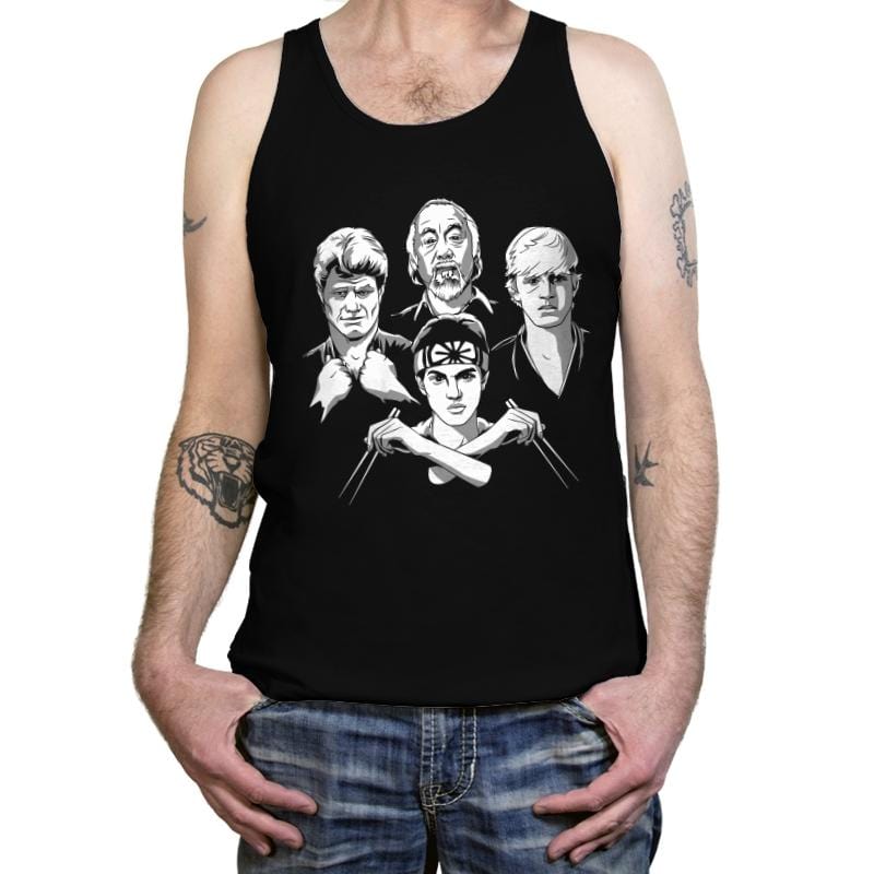 Bohemian Reseda - Tanktop Tanktop RIPT Apparel X-Small / Black