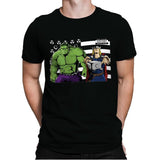 Bombs Over Asgard - Best Seller - Mens Premium T-Shirts RIPT Apparel Small / Black