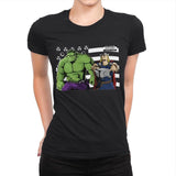 Bombs Over Asgard - Best Seller - Womens Premium T-Shirts RIPT Apparel Small / Black