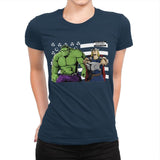 Bombs Over Asgard - Best Seller - Womens Premium T-Shirts RIPT Apparel Small / Midnight Navy