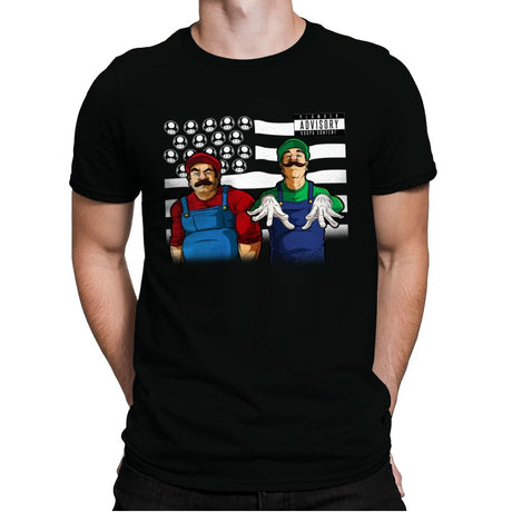 Bombs Over Koopas - Mens Premium T-Shirts RIPT Apparel Small / Black