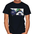 Bombs over Mushroomland - Mens T-Shirts RIPT Apparel Small / Black