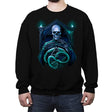 Bones or The Dark Lord - Crew Neck Sweatshirt Crew Neck Sweatshirt RIPT Apparel Small / Black