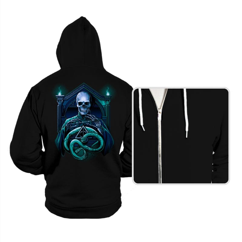 Bones or The Dark Lord - Hoodies Hoodies RIPT Apparel Small / Black