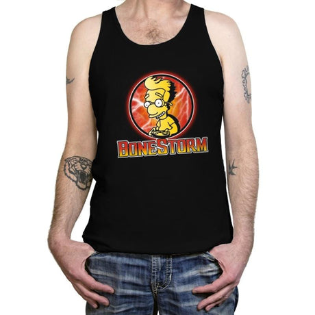 BoneStorm - Tanktop Tanktop RIPT Apparel X-Small / Black