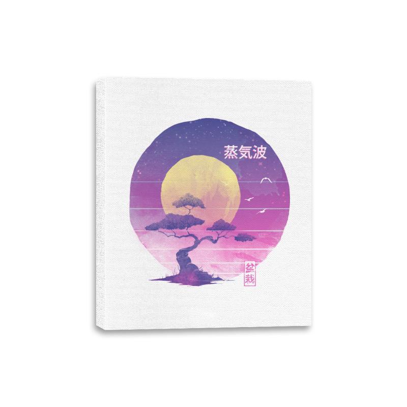 Bonsai Wave - Canvas Wraps Canvas Wraps RIPT Apparel 8x10 / White