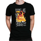 Book Dragon - Mens Premium T-Shirts RIPT Apparel Small / Black