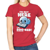 Booked Ghost - Womens T-Shirts RIPT Apparel Small / Red