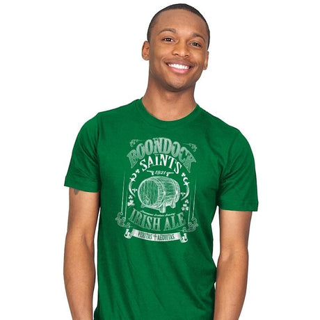Boondocks Ale - Mens T-Shirts RIPT Apparel Small / Kelly