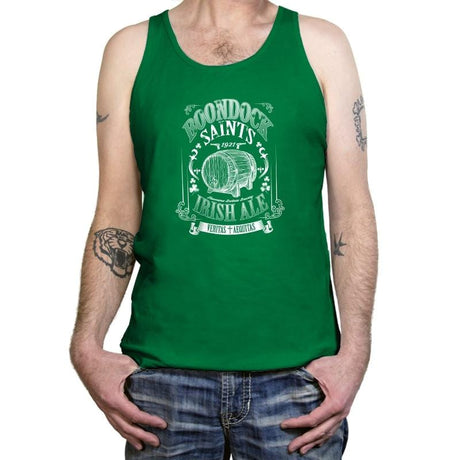 Boondocks Ale - Tanktop Tanktop RIPT Apparel X-Small / Kelly