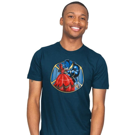 Booty And The Beast - Mens T-Shirts RIPT Apparel Small / Indigo