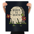 Bored to Death - Prints Posters RIPT Apparel 18x24 / Black