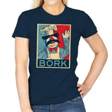 Bork - Womens T-Shirts RIPT Apparel Small / Navy