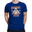 Borkout Gym - Mens Premium T-Shirts RIPT Apparel Small / Royal