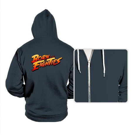 Born in the Eighties - Hoodies Hoodies RIPT Apparel