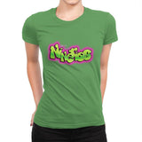 Born In The Nineties - Womens Premium T-Shirts RIPT Apparel Small / Kelly