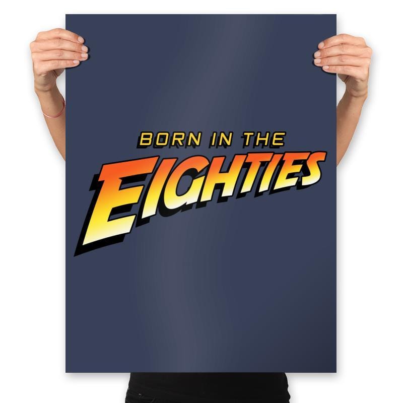Born Indy Eighties - Prints Posters RIPT Apparel 18x24 / Navy