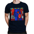 Born Plumber - Mens Premium T-Shirts RIPT Apparel Small / Midnight Navy