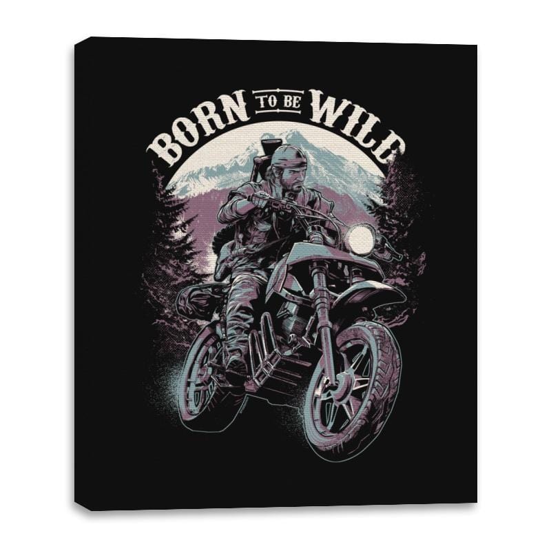 Born To Be Wild - Canvas Wraps Canvas Wraps RIPT Apparel