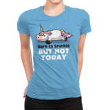 Born To Sparkle - Womens Premium T-Shirts RIPT Apparel Small / Turquoise