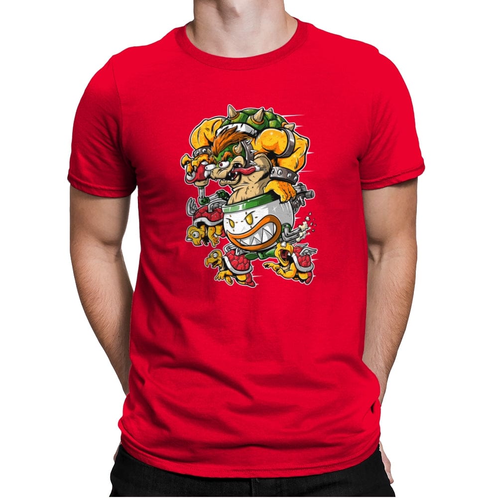 Boss Fink - Mens Premium T-Shirts RIPT Apparel Small / Red