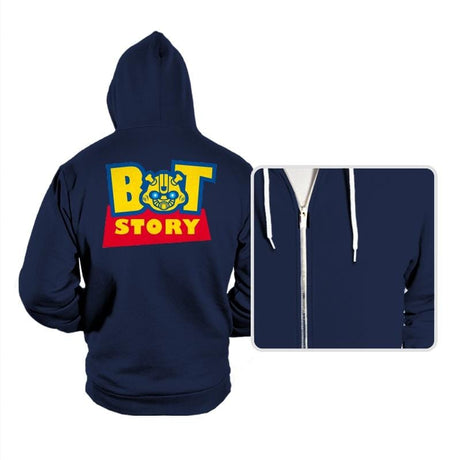 Bot Story - Hoodies Hoodies RIPT Apparel
