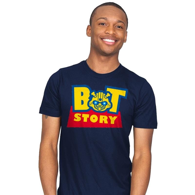 Bot Story - Mens T-Shirts RIPT Apparel