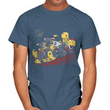 Bots Before Time - Best Seller - Mens T-Shirts RIPT Apparel Small / Indigo Blue