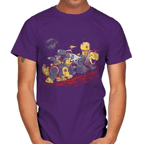 Bots Before Time - Best Seller - Mens T-Shirts RIPT Apparel Small / Purple
